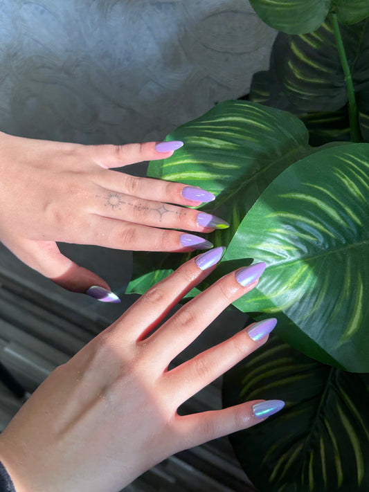 Chrome & Lilac